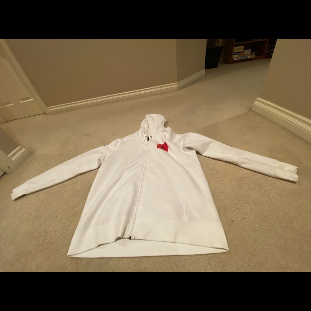 Air Jordan white hoodie